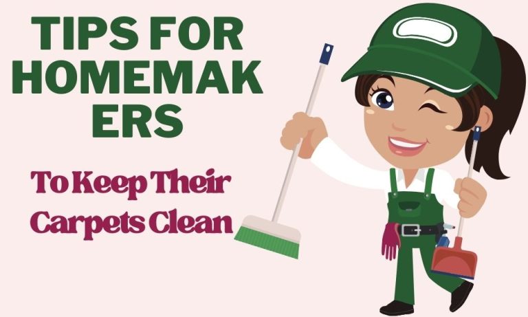Tips For Homemakers To Keep Their Carpets Clean